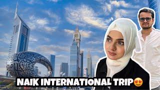 Dubai airport par iftari karni parhi naik international trip start