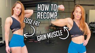 How to Lose Fat and Gain Muscle at the Same Time  5 Minute Friday ⏱ Body Recomposition