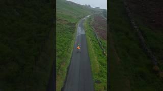 cycling the Mourne mountains in all day rain