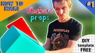 How to make shakers PROPS | DIY shakers props  | Eva Foam props