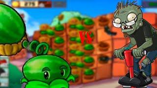 Незащищённая крыша (easy PvZ)