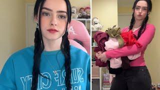 ASMR clothing try on haul (fabric scratching) 