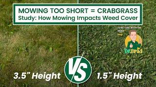 How Mowing Height Prevents Weeds - Turf Tips with Dr. Brad