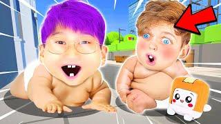 LANKYBOX Are BABIES!? (FAT BABY - ALL LEVELS)