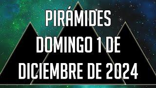 ️ Pirámides para mañana Domingo 1 de Diciembre de 2024 - Lotería de Panamá