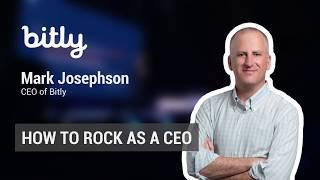 How to rock as a CEO | Bitly’s Mark Josephson @ amoCONF 2018