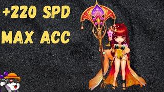 The Power Of Sekhmet (Fire Desert Queen) In RTA  Summoners War