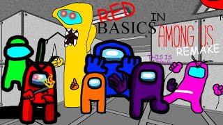 Red Basics In Among Us (Remake) [Baldi Mod]