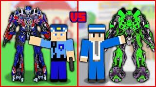 KEREM KOMİSER ROBOT VS KÖTÜ MAFYA ROBOT! - Minecraft ZENGİN FAKİR HAYATI