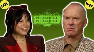 The Beetlejuice Beetlejuice Cast Guess Each Other's Films From Wacky Descriptions