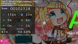 [opsu!] Len and Rin Kagamine - Electric Angel (Easy) beatmap by pkmnyab 94.64%