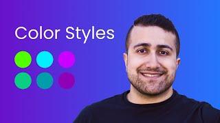New Color Palette?  No Problem!! Using Color Styles with Figma