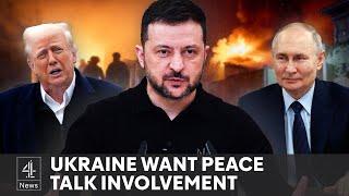 Ukraine Russia war: Zelenskyy asks Trump to discuss ceasefire plans