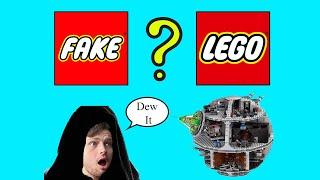 Building a FAKE lego death star?