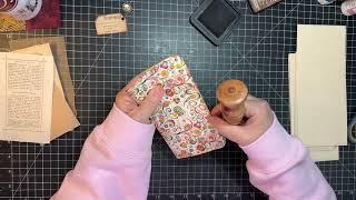 Craft with Me! -  Ephemera from Etsy Finds!