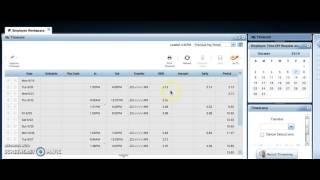 Approving your timecard using Kronos.