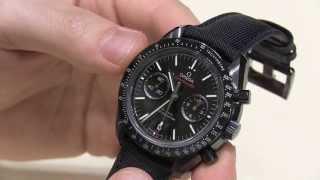 Omega Speedmaster Co-Axial Chronograph Dark Side Of The Moon Watch Hands-On