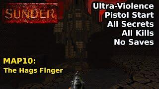 Sunder (2009) - MAP10: The Hags Finger (Ultra-Violence 100%)