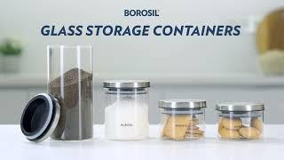 Classic Storage Jars | 100% borosilicate glass | Borosil