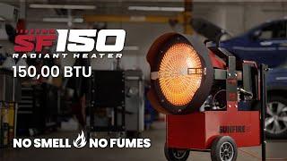 SUNFIRE SF150 150K BTU Diesel Odorless Radiant Heater