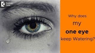 What does it mean if one eye keeps watering? - Dr. Sunita Rana Agarwal