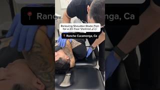 *CHIROPRACTIC ADJUSTMENTS* This violinist needed these cracks BAD! 