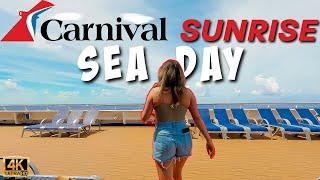 Carnival Sunrise Cruise | Just A Sea Day & Highlights