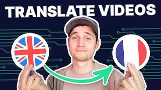 How to Translate Video Automatically with AI | YouTube Video Translator