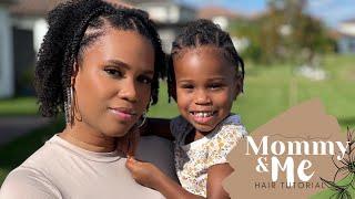 Mommy & Me Hair Tutorial - Feat 4C ONLY | Too Easy Collection