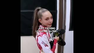 just f*ing leave me alone… | Maddie Ziegler edit #aldc #viral #fyp #shorts #maddieziegler #sad #edit