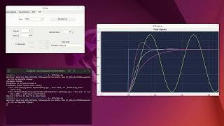 Real-Time Simulation of Step Response of Multiple Plants using pysimCoder