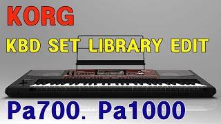 KORG PA700 PA1000 / KBD SET LIBRARY EDIT/유저 음색 수정 편집/ 한국형 리듬 & 음색/PA600 판매중/도레미악기/02-745-9934