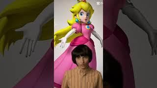 Princess Peach transformation #princesspeach #supermariobrosmovie