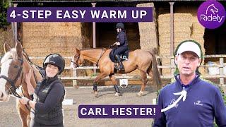 Easy warm up ideas for horses | Riding With Rhi & Ridely