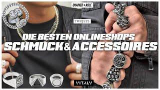 SCHMUCK & ACCESSOIRES FÜR MÄNNER | Die Besten Onlineshops | Latest pick-ups Ringe, Ketten, Armbänder