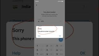 This Phone Number Is Banned #Shorts #short #tech #tricks #viral