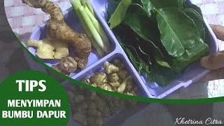 TIPS MENYIMPAN BUMBU DAPUR AGAR TAHAN LAMA DAN TETAP SEGAR