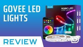 Govee LED Lights Review // Govee RGBIC LED Strip Lights WiFi Alexa