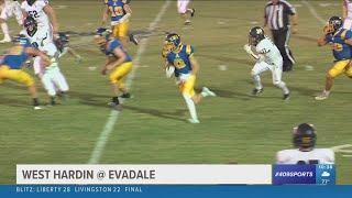 Evadale High School pushes past West Hardin for a homecoming win 45 - 38