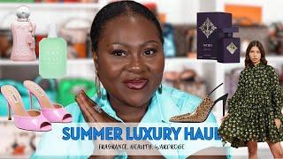 LUXURY HAUL UNBOXING | Must Have Summer Wardrobe Essentials | Beauty & Fragrance for Women