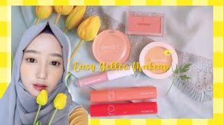 ENG)  Easy Natural Yellow Makeup  Makeup Korea with Only Blushers