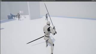 UE4-Third Person Combat System Test