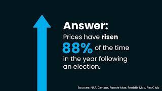 Have questions about how the Presidential election will impact the housing market?