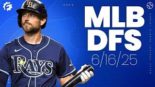 MLB DFS Picks & Strategy for #DraftKings & #FanDuel (6/16/25)