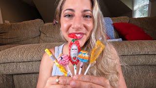 ASMR Lollipop Taste Test /Mouth Sounds