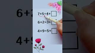 Math speed calculation skills,️ #maths #multplication #mathstricks #mathpuzzle #foryou