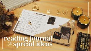 5 *MORE* Reading Journal Spread Ideas! 