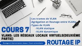 Cours N°7| VLANs: les réseaux locaux virtuels(deuxième partie) Par Dr MA.Riahla