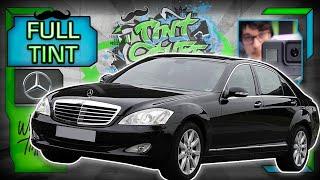  Mercedes S 350 Tint Live! How To Tint Car Windows