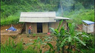 How To Make The Floor of The House With Cement and Sand - LIVING OFF GRID